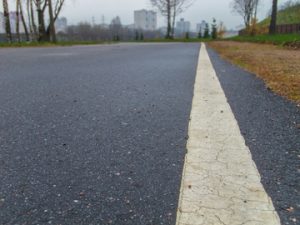 asphalt road surface