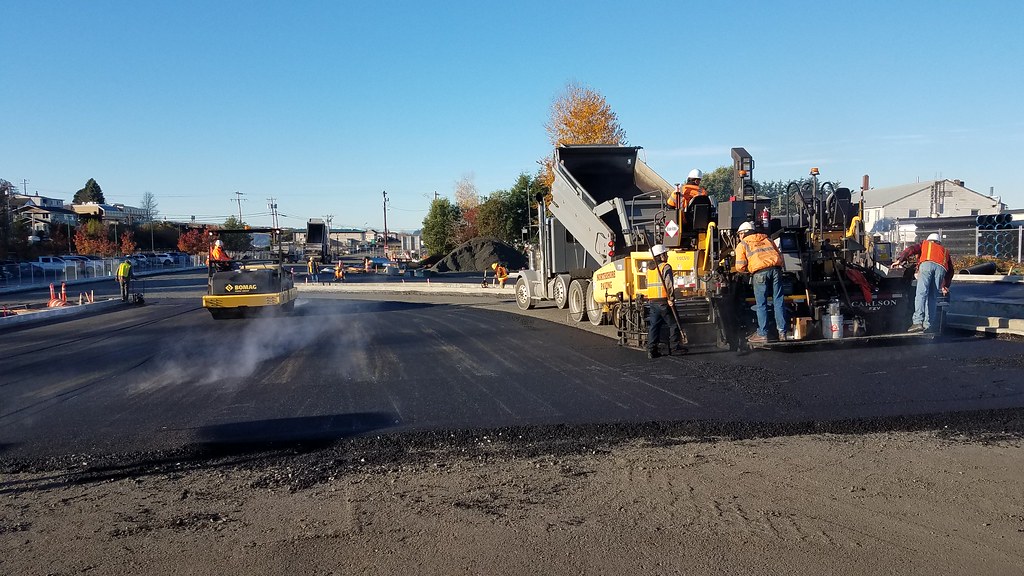 asphalt driveway curing